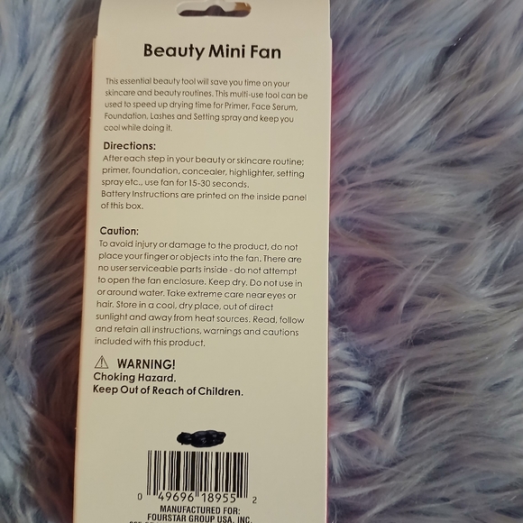 Mini Fan - Pink In Box - Picture 4 of 4